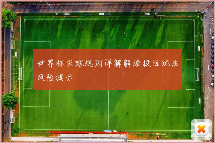 世界杯买球规则详解解读投注玩法风险提示