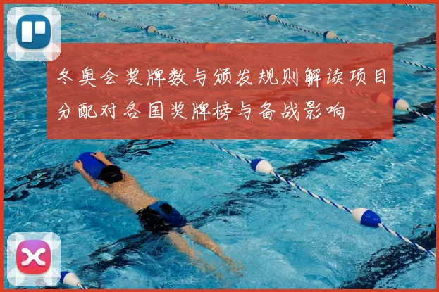冬奥会奖牌数与颁发规则解读项目分配对各国奖牌榜与备战影响